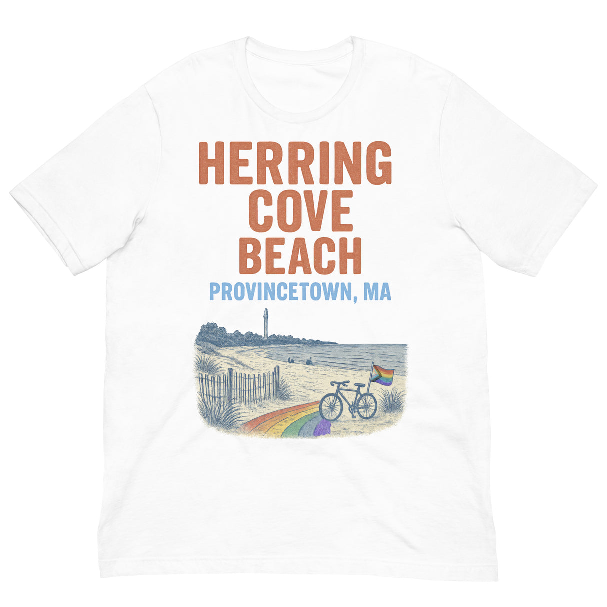 Herring Cove Beach-T-Shirts-Swish Embassy