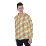 Hexa Gone (Long Sleeve Button Shirt)-Long Sleeve Button Shirts-Swish Embassy