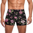 Hint of Floral (Square Cut Trunks)-Square Cut Trunks-Swish Embassy
