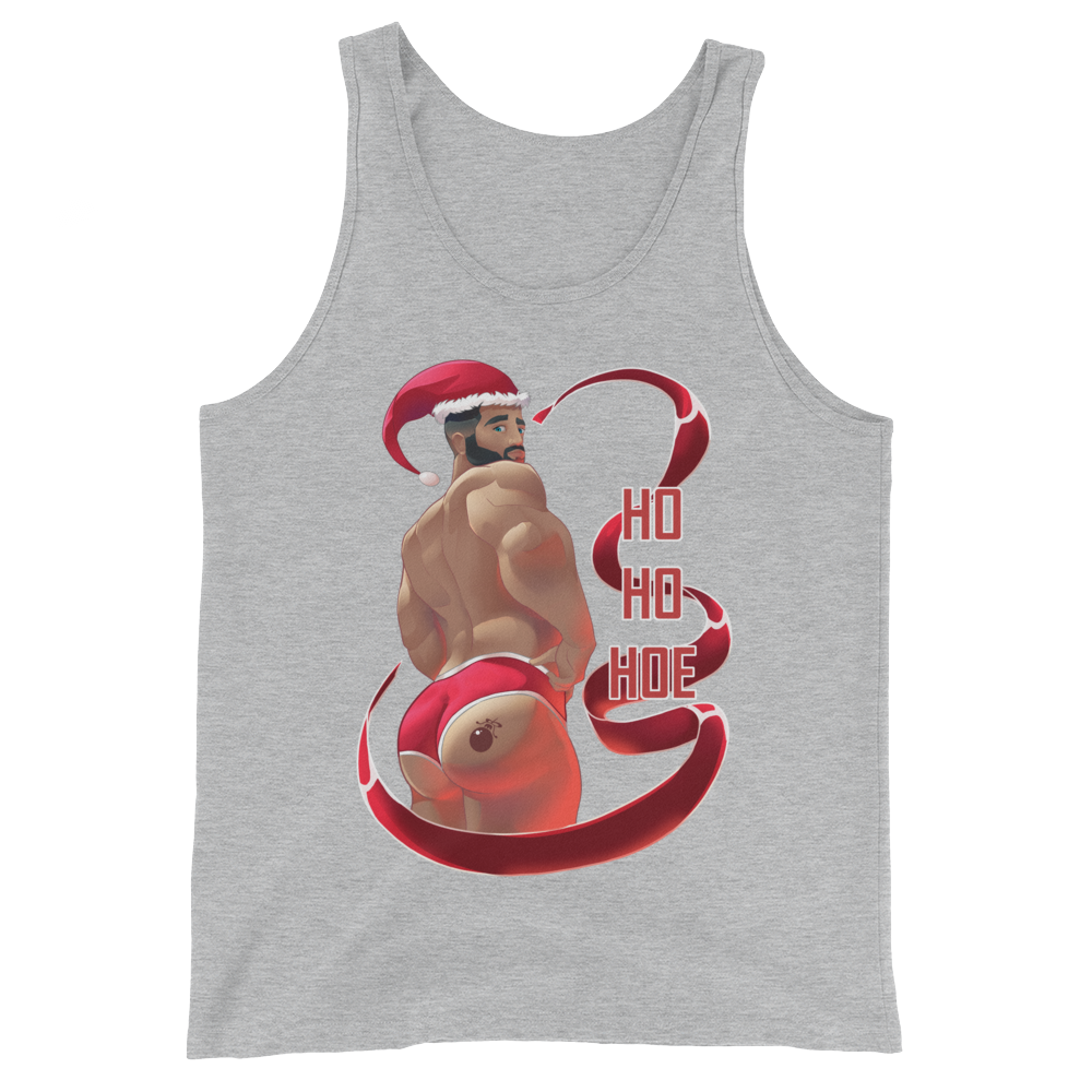 Ho Ho Hoe (Tank Top)-Christmas Tank Tops-Swish Embassy
