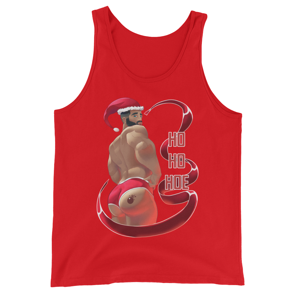 Ho Ho Hoe (Tank Top)-Christmas Tank Tops-Swish Embassy
