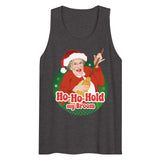 Ho Ho Hold My Broom (Tank top)-Christmas Tank Tops-Swish Embassy