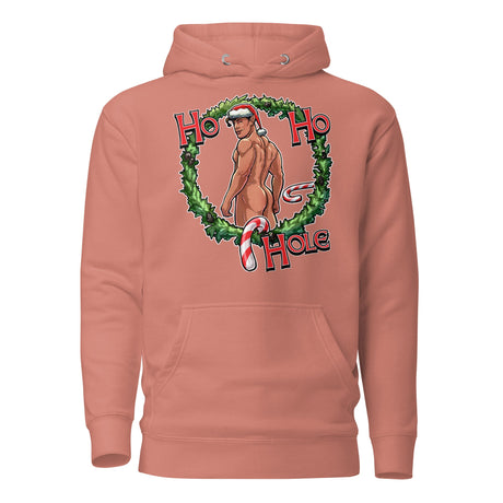 Ho Ho Hole (Hoodie)-Christmas Hoodies-Swish Embassy