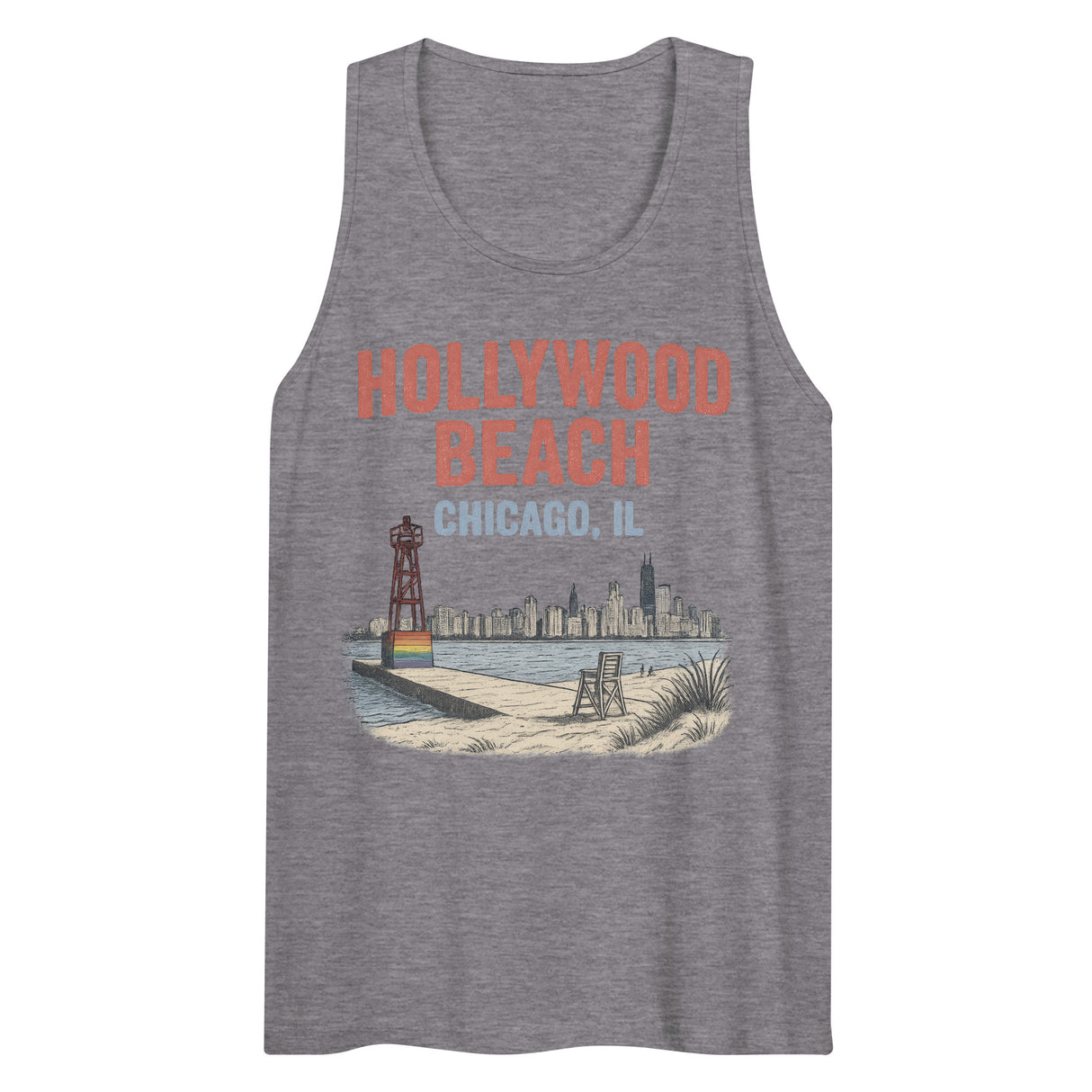 Hollywood Beach (Tank Top)-Tank Top (Staging)-Swish Embassy