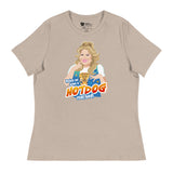 Hot Dog (Women's Relaxed T-Shirt)-Women's T-Shirts-Swish Embassy