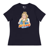 Hot Dog (Women's Relaxed T-Shirt)-Women's T-Shirts-Swish Embassy