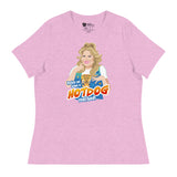 Hot Dog (Women's Relaxed T-Shirt)-Women's T-Shirts-Swish Embassy