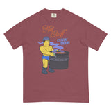 Hot Stuff Comin’ Thru (Boxy Tee)-Boxy T-Shirt-Swish Embassy