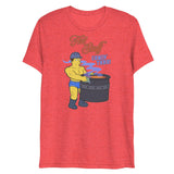 Hot Stuff Comin’ Thru (Triblend)-Triblend T-Shirt-Swish Embassy