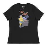 Hot Stuff Comin’ Thru (Women's Relaxed T-Shirt)-Women's T-Shirts-Swish Embassy