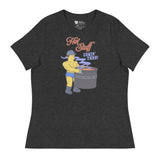 Hot Stuff Comin’ Thru (Women's Relaxed T-Shirt)-Women's T-Shirts-Swish Embassy