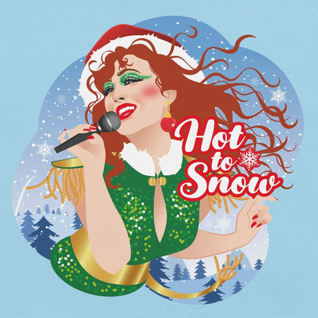 Hot To Snow-Christmas T-Shirts-Swish Embassy