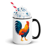 Huge Polygon Rooster (Mug)-Mugs-Swish Embassy