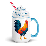 Huge Polygon Rooster (Mug)-Mugs-Swish Embassy