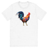 Huge Polygon Rooster (Retail Triblend)-Triblend T-Shirt-Swish Embassy