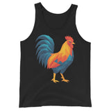 Huge Polygon Rooster (Tank Top)-Tank Top-Swish Embassy