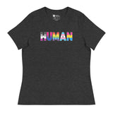 Human (Women's Relaxed T-Shirt)-Women's T-Shirts-Swish Embassy
