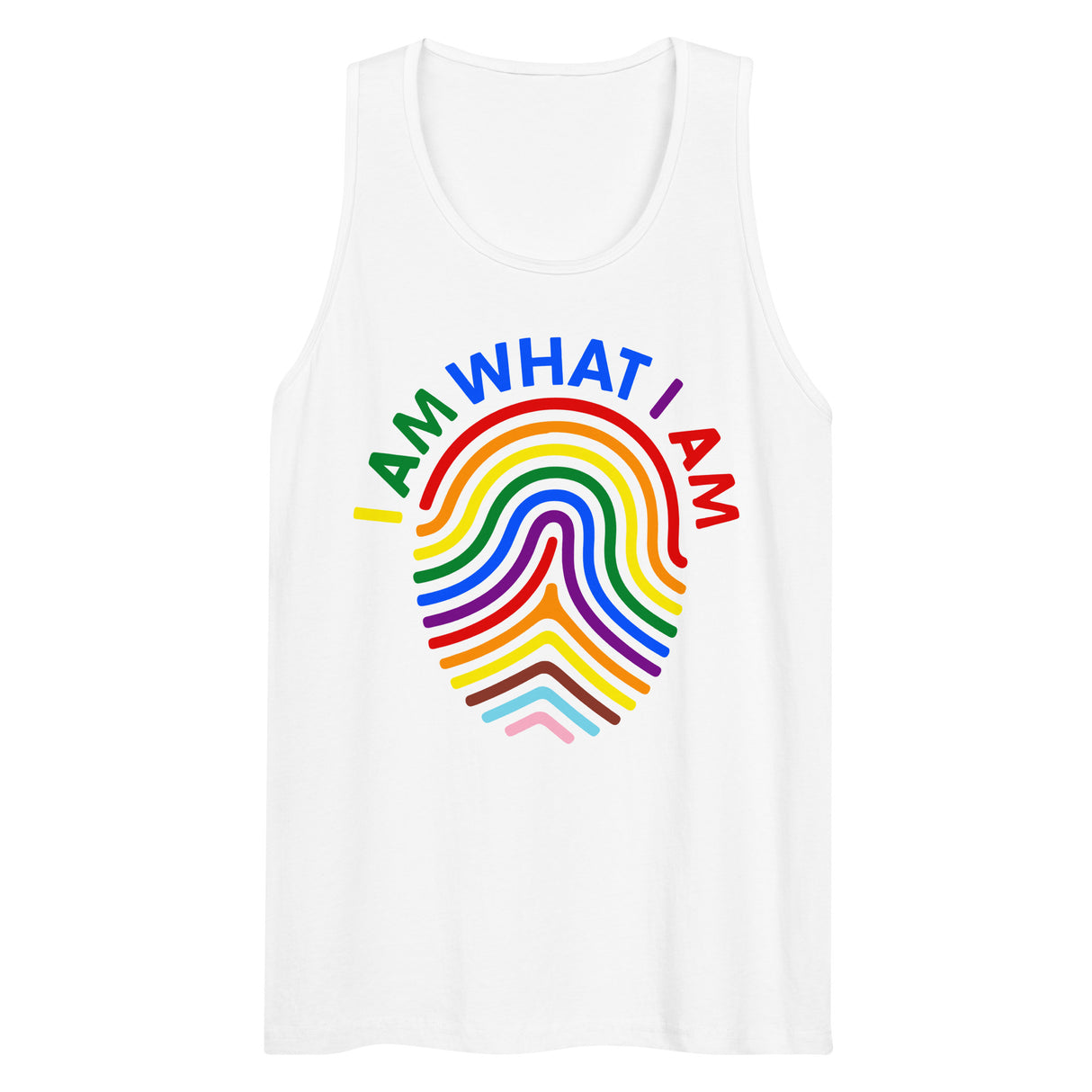 I Am What I Am (Tank Top)-Tank Top-Swish Embassy