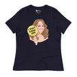 I Don't Know Her (Women's Relaxed T-Shirt)-Women's T-Shirts-Swish Embassy