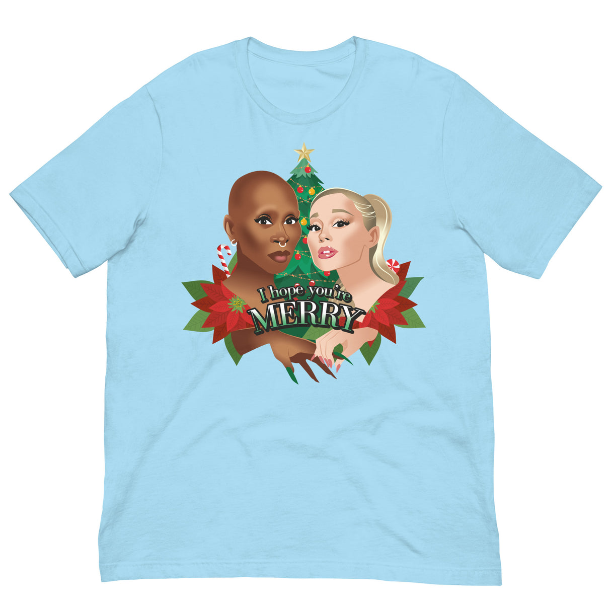 I Hope You're Merry-Christmas T-Shirts-Swish Embassy
