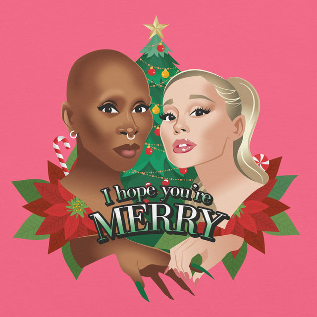 I Hope You're Merry-T-Shirts-Swish Embassy