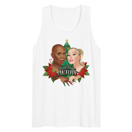 I Hope You're Merry (Tank top)-Tank Top-Swish Embassy