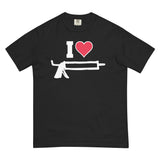 I Love Caulk (Boxy Tee)-Boxy T-Shirt-Swish Embassy