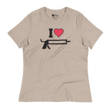 I Love Caulk (Women's Relaxed T-Shirt)-Women's T-Shirts-Swish Embassy