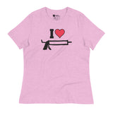 I Love Caulk (Women's Relaxed T-Shirt)-Women's T-Shirts-Swish Embassy