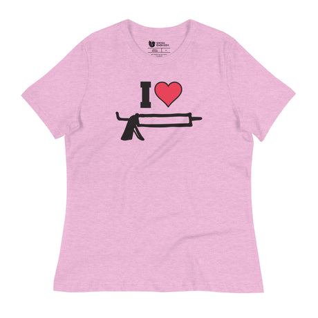 I Love Caulk (Women's Relaxed T-Shirt)-Women's T-Shirts-Swish Embassy