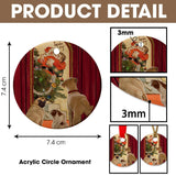 I Saw Daddy Kissing Santa Claus (Ceramic Holiday Keepsake)-Ceramic Holiday Keepsake-Swish Embassy