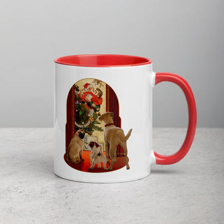 I Saw Daddy Kissing Santa Claus (Christmas Mugs)-Mugs-Swish Embassy