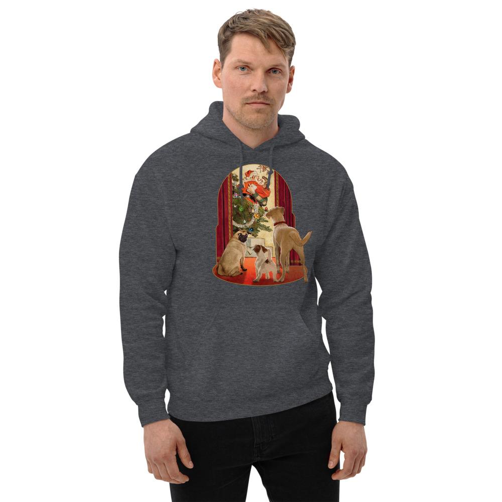 I Saw Daddy Kissing Santa Claus (Hoodie)-Hoodie-Swish Embassy