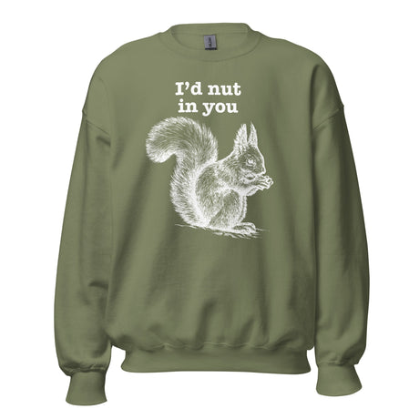 I'd Nut In You (Sweatshirt)-Sweatshirt-Swish Embassy