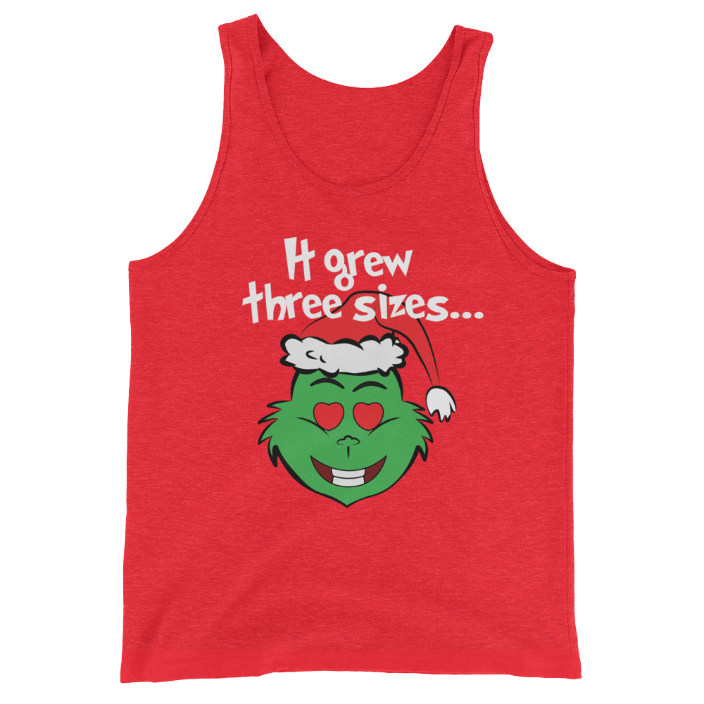 It Grew Three Sizes (Tank Top)-Tank Top-Swish Embassy