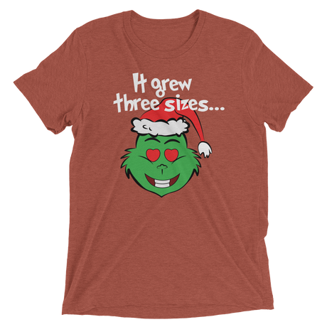 It Grew Three Sizes (Triblend)-Triblend T-Shirt-Swish Embassy