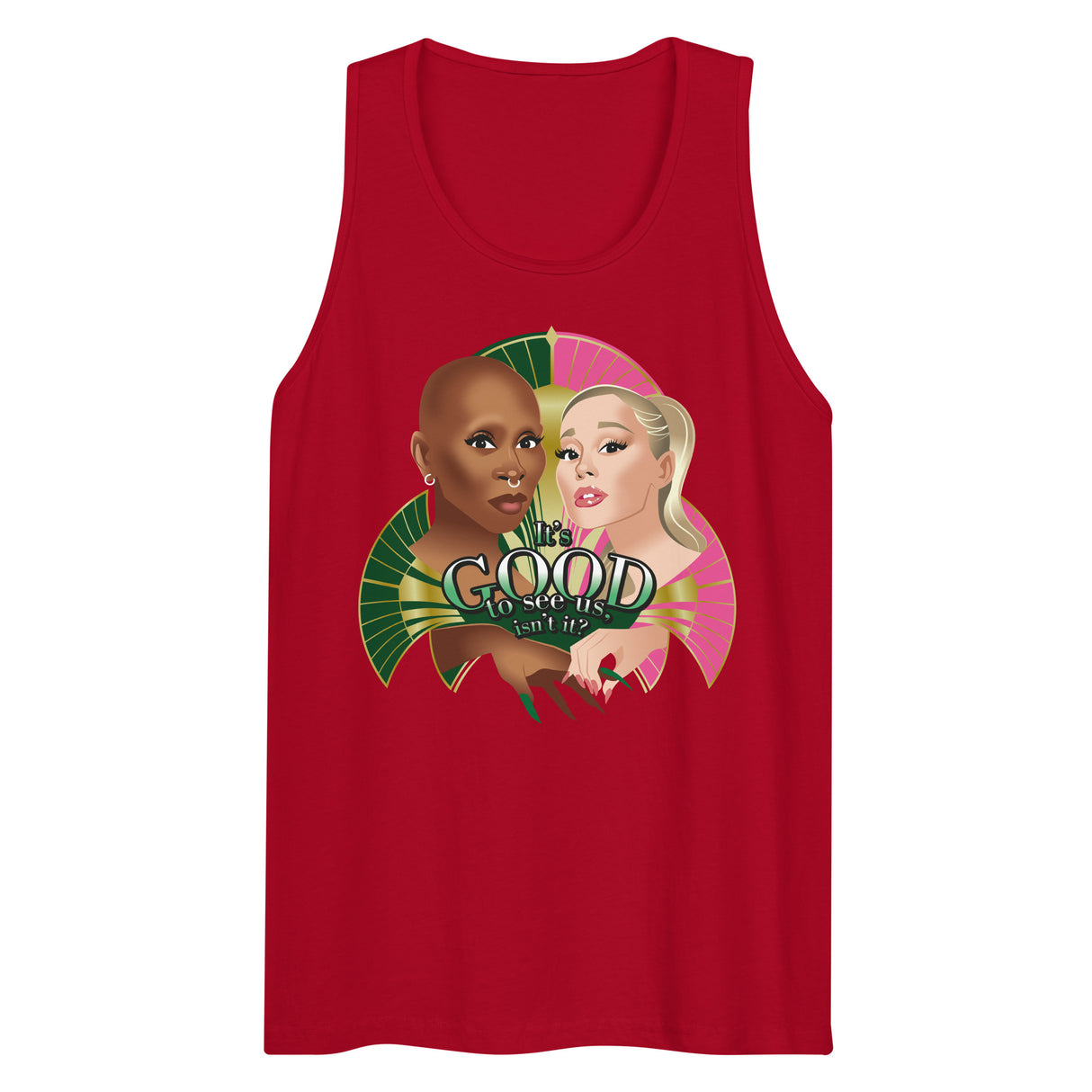 It's Good to See Us (Tank Top)-Tank Top-Swish Embassy