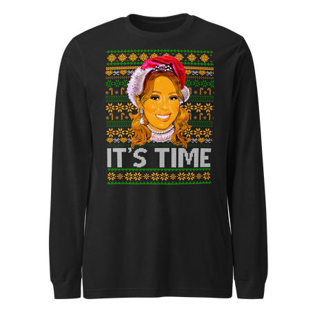 It's Time (Ugly Christmas)-T-Shirts-Swish Embassy