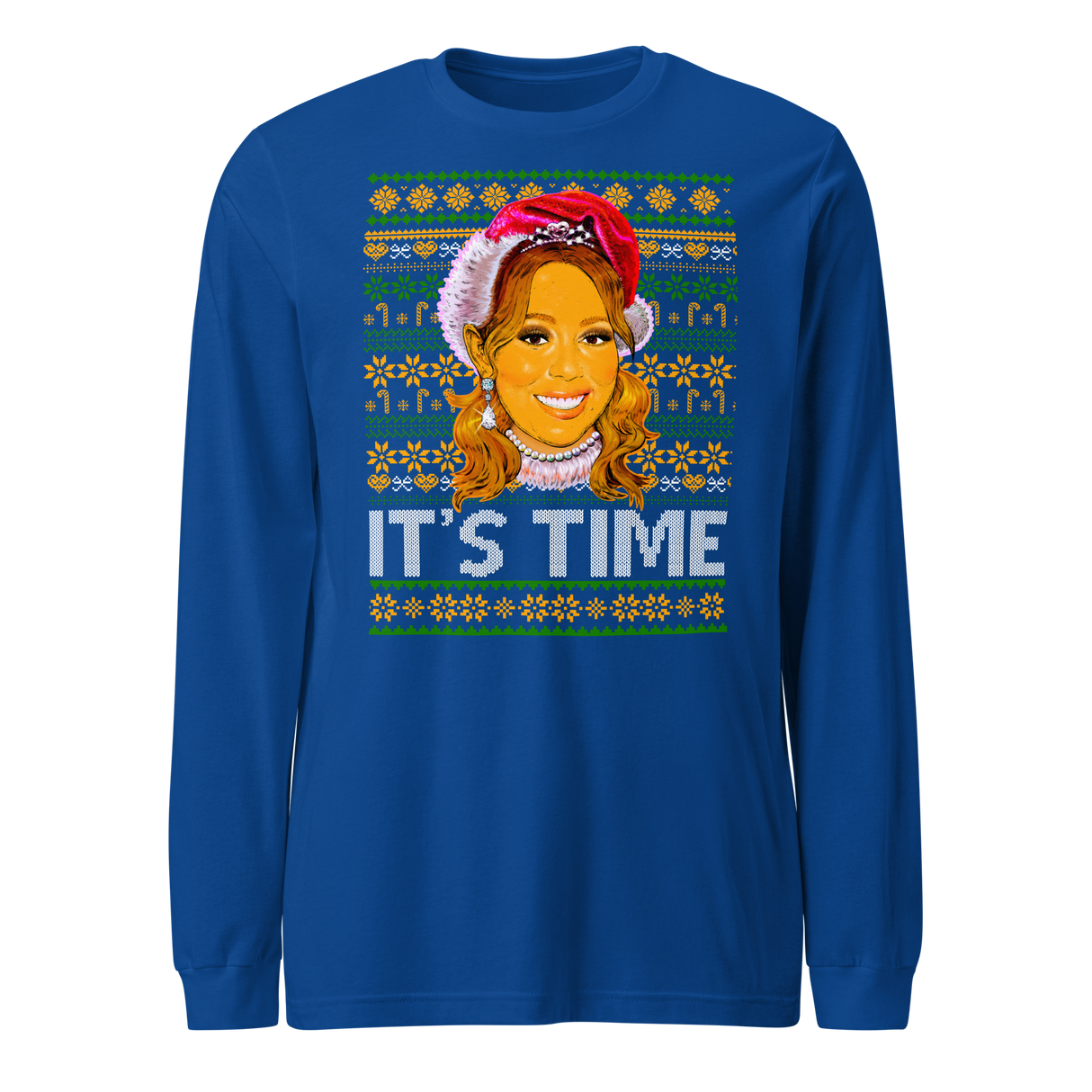 It's Time (Ugly Christmas)-T-Shirts-Swish Embassy