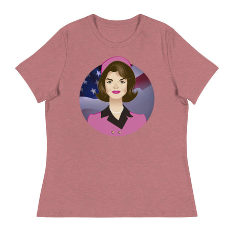 Jackie-O (Women's Relaxed T-Shirt)-Women's T-Shirts-Swish Embassy