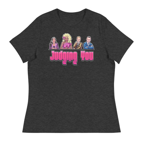 Judging You (Women's Relaxed T-Shirt)-Women's T-Shirts-Swish Embassy