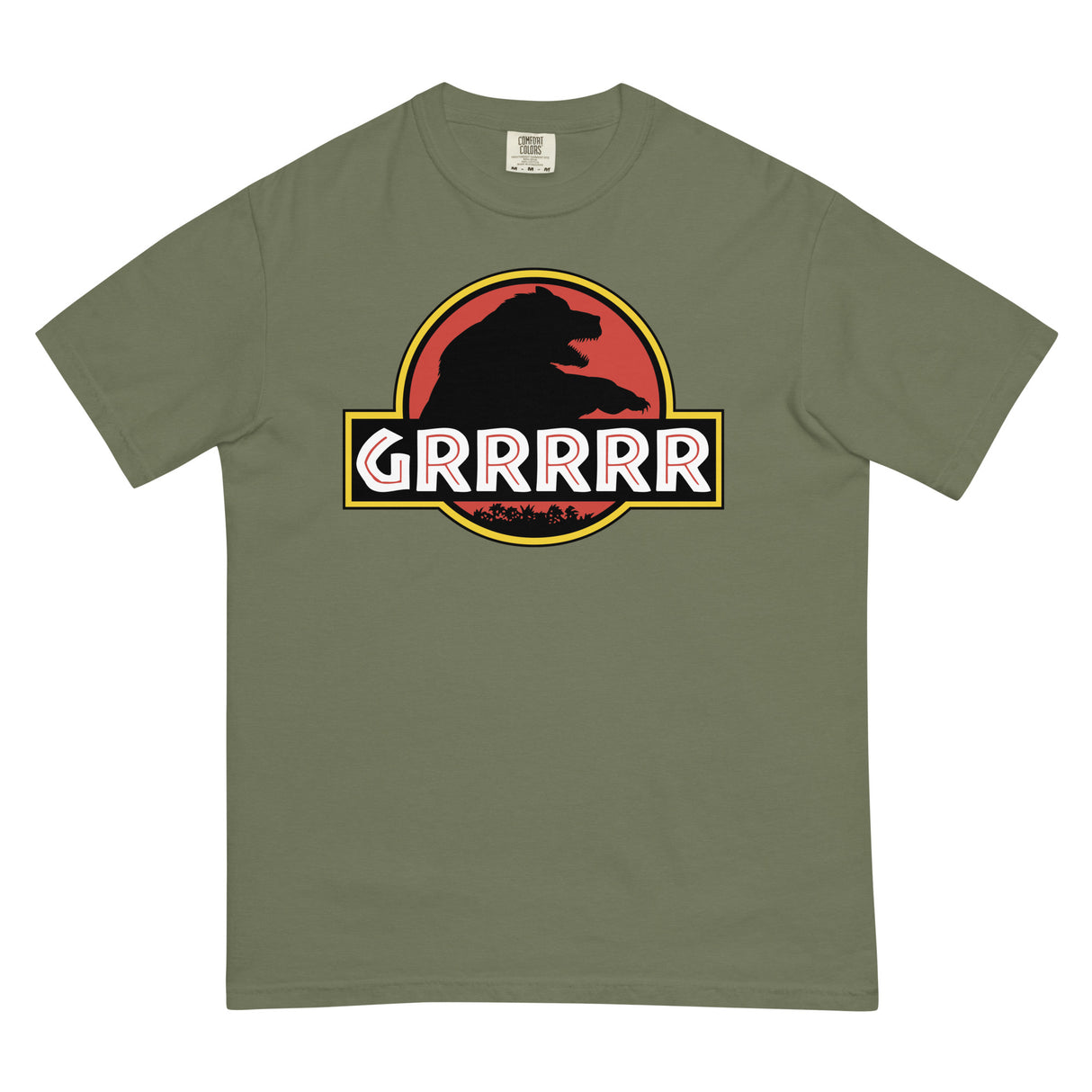 Jurassic Bear (Boxy Tee)-Boxy T-Shirt-Swish Embassy