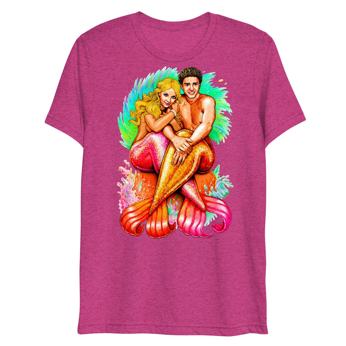 Justin Case You Forgot (Triblend)-Triblend T-Shirt-Swish Embassy