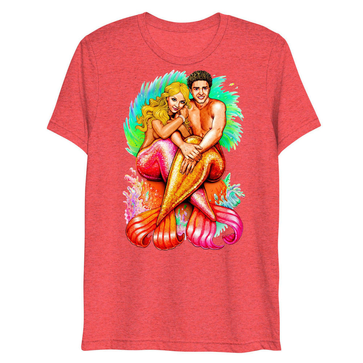 Justin Case You Forgot (Triblend)-Triblend T-Shirt-Swish Embassy