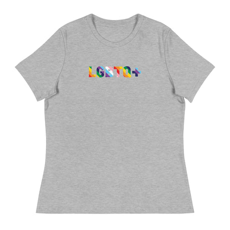 LGBTQ+ (Women's Relaxed T-Shirt)-Women's T-Shirts-Swish Embassy