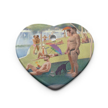 La Grande Jock (Ceramic Holiday Keepsake)-Ceramic Holiday Keepsake-Swish Embassy