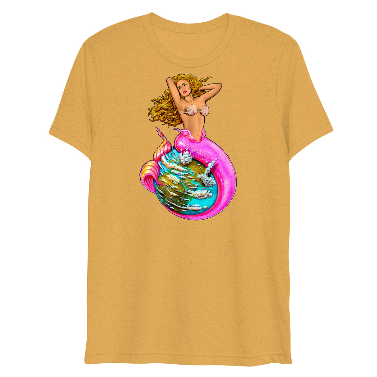 La Isla Sirena (Triblend)-Triblend T-Shirt-Swish Embassy