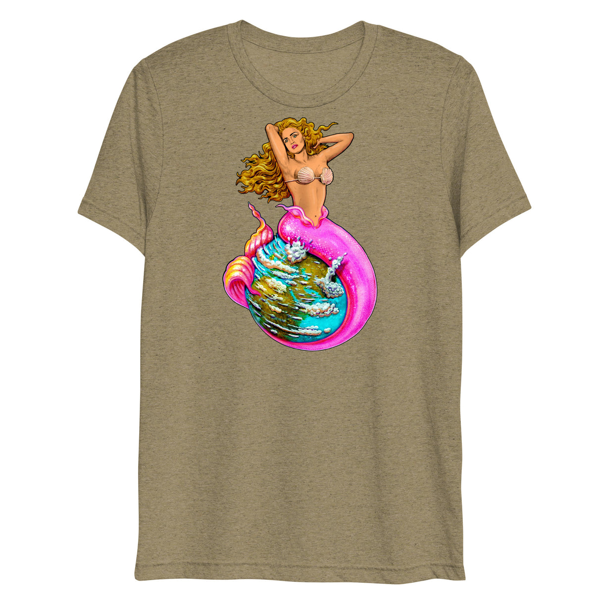 La Isla Sirena (Triblend)-Triblend T-Shirt-Swish Embassy