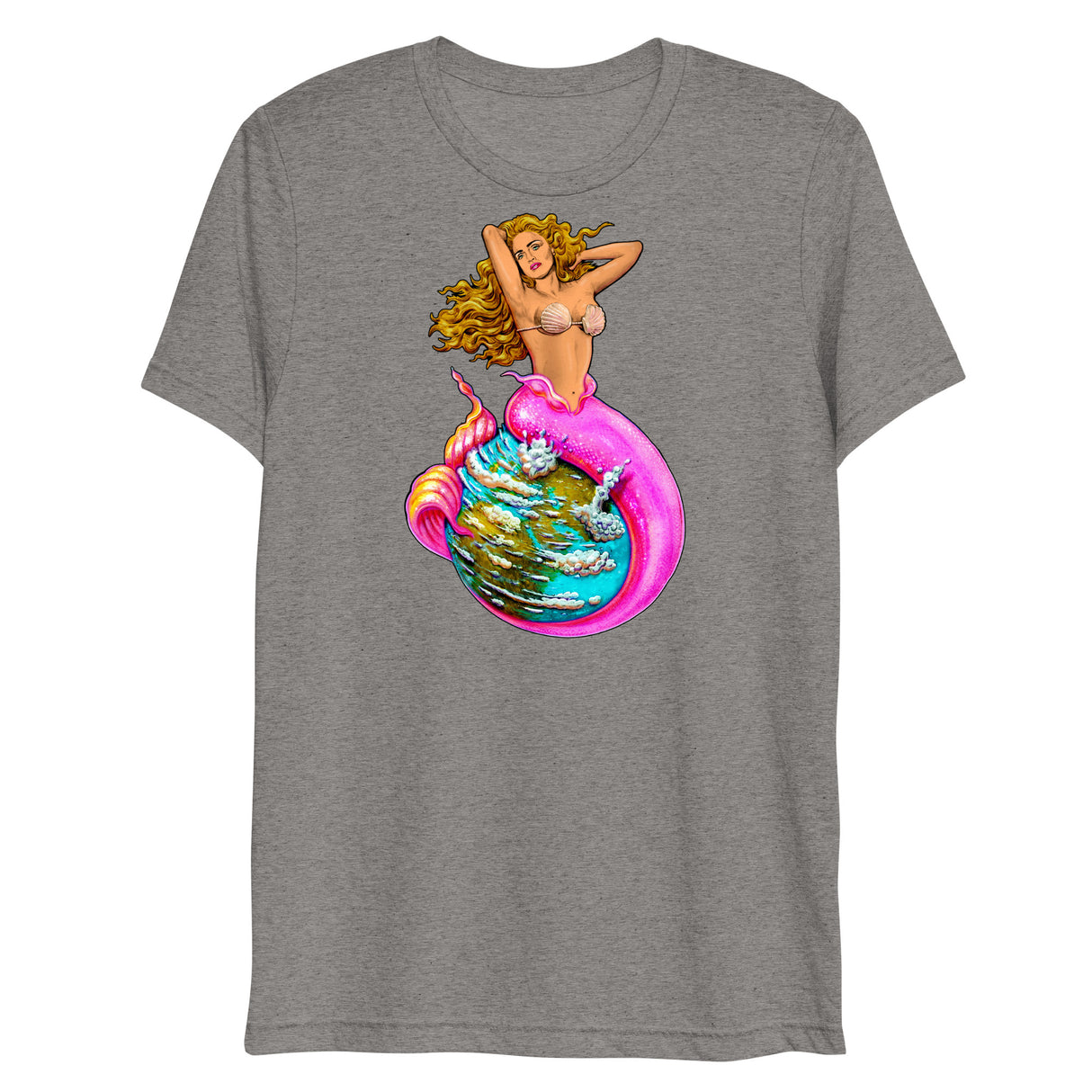 La Isla Sirena (Triblend)-Triblend T-Shirt-Swish Embassy