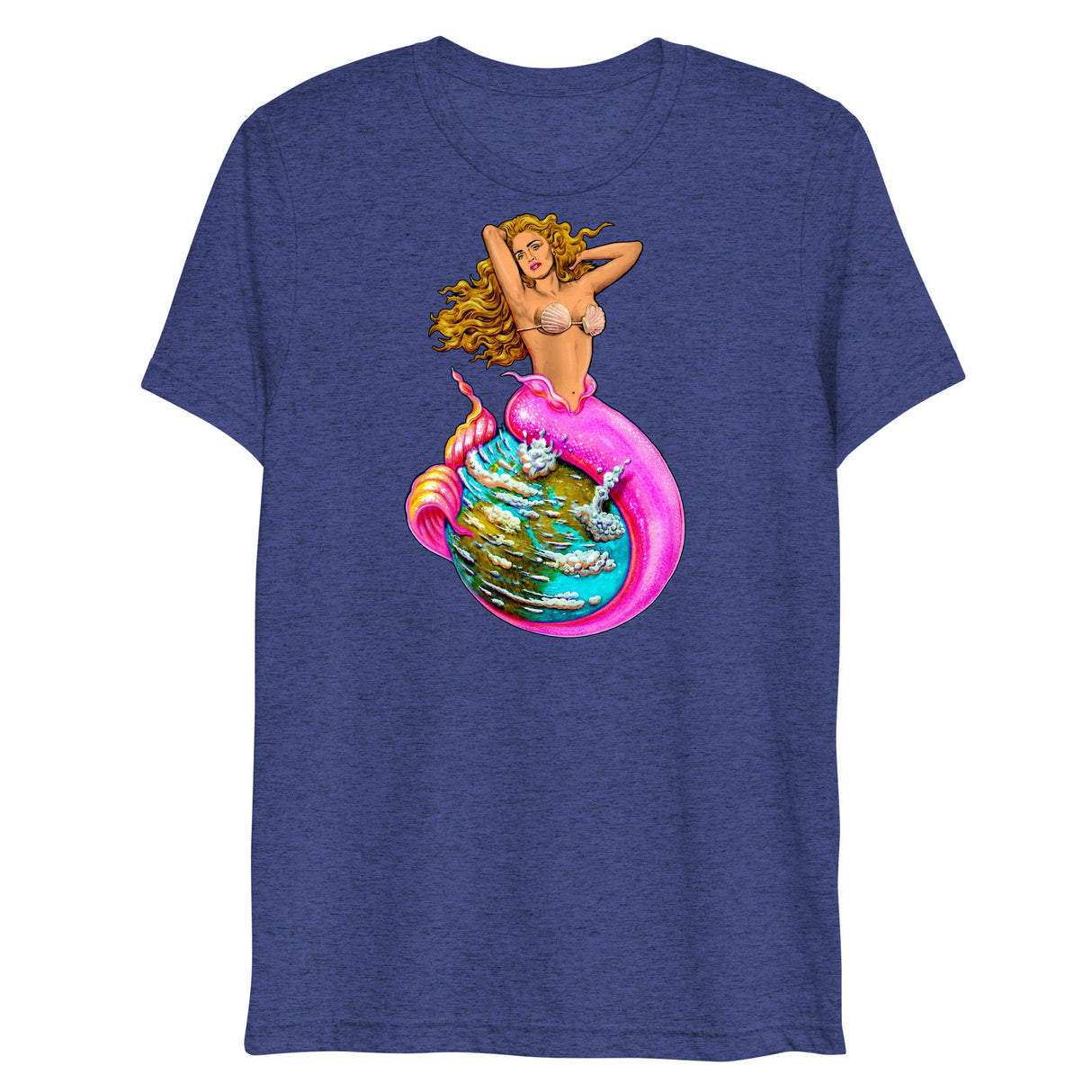 La Isla Sirena (Triblend)-Triblend T-Shirt-Swish Embassy